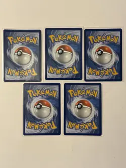 Pokemon TCG Lot Of 5 Slowpoke Cards - All Near Mint / Light Play Condition! - Image 4
