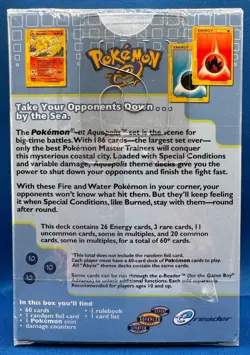 Pokemon Aquapolis Abyss Theme Deck NEW FACTORY SEALED DECK - Image 2