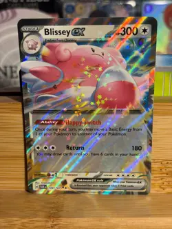 BLISSEY ex 134/167 Twilight Masquerade Holo Double Rare Pokemon TCG Near Mint - Image 1