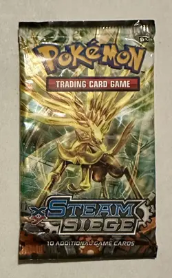 Pokemon XY Steam Siege Sleeved Booster Pack New Factory Sealed NM - Image 1