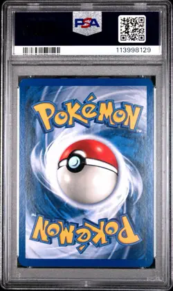 2000 Pokemon Rocket 1st Edition: # 4 Dark Charizard Holo PSA 8 NM-MT SWIRL - Image 3