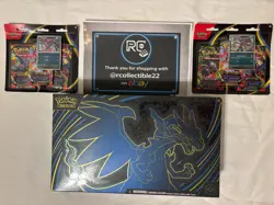 Pokemon TCG Phantasmal Flames Lot MEGA CHARIZARD X EX UPC & 2 Phantasmal 3 packs - Image 1