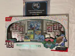 Pokemon TCG Blooming Waters 151 Box 14 Pokemon 151 Booster Packs New/Sealed - Image 1