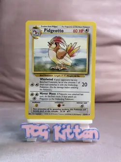 Pidgeotto - 22/102 - Base Set Unlimited - WOTC - Rare - LP - Pokemon - TCGKITTEN - Image 1