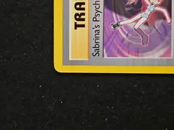 Pokemon TCG Sabrina's Psychic Control #121/132 Gym Challenge 1st Edition - Image 2