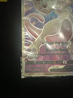 SEALED Mewtwo V SWSH229 Black Star Promo Full Art Holo Pokemon Card TCG - Image 3