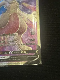 SEALED Mewtwo V SWSH229 Black Star Promo Full Art Holo Pokemon Card TCG - Image 4