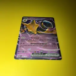 Pokemon TCG Scarlet & Violet Alakazam EX #65/165 MEW 151 Mint - Image 1