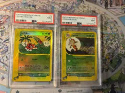 2003 Pokemon Skyridge Ledyba & Ledian Rev. Foil PSA 9 Mint 2 Card Sequential Set - Image 2