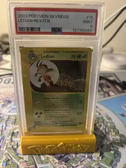 2003 Pokemon Skyridge Ledyba & Ledian Rev. Foil PSA 9 Mint 2 Card Sequential Set - Image 5