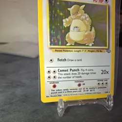 Pokemon TCG Kangaskhan 5/64 Jungle Holo Rare WOTC 1999 Vintage LP-MP - Image 3
