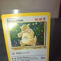 Pokemon TCG Kangaskhan 5/64 Jungle Holo Rare WOTC 1999 Vintage LP-MP - Image 5