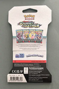 Pokemon TCG Journey Together Sleeved Booster Pack - NEW Sealed 🔥🔥 - Image 2