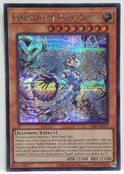 Yugioh Asian-English Diabellze the White Witch ALIN-AE012 Secret Rare - Image 1