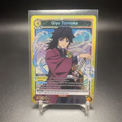 Giyu Tomioka SR UE05BT/KMY-2-008 Union Arena Demon Slayer English - Image 1