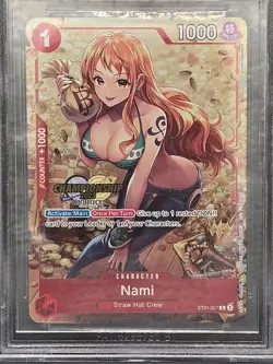 Pristine Nami (CS 2023 Celebration Pack) ST01-007 One Piece Promotion Cards Foil - Image 2