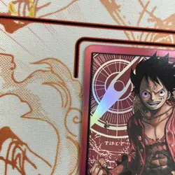 One Piece English Monkey.D.Luffy ST01-001 Leader Foil - Near Mint - Image 5
