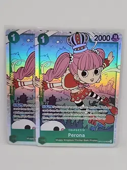 2x One Piece Legacy Of The Master Perona OP12-034 SR English - Image 1