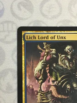 D1219 MAGIC GATHERING ALARA REBORN LICH LORD OF UNX #24 MP R MTG - Image 3