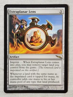NM Extraplanar Lens Mirrodin Mtg Magic the Gathering - Image 1