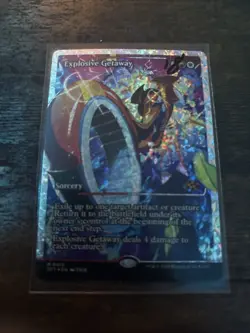 Explosive Getaway (Showcase) (Fracture Foil) Aetherdrift Foil - Image 1