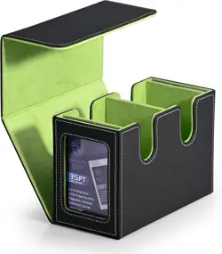 MTG Deck Box with 2 Commander Display, Double Deck Box for 280+ Single Sleeved C - Image 1