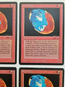 MtG | 4 x Rukh Egg | Playset | Arabian Nights | Magic the Gathering - Image 3