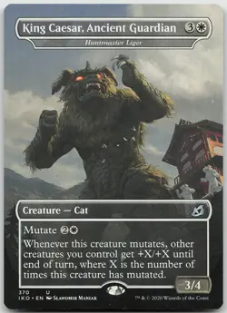 King Caesar, Ancient Guardian 370 Uncommon Ikoria: Lair of Behemoths NM MTG - Image 1