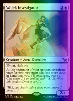 MTG Wojek Investigator (36/499) Murders at Karlov Manor LP FOIL - Image 1