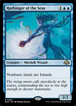 MTG Magic the Gathering Harbinger of the Seas (63/703) Modern Horizons 3 NM - Image 1