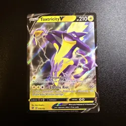 Pokemon Toxtricity V 070/192 Holo Ultra Rare Rebel Clash TCG 2020 ENG Full Art - Image 1