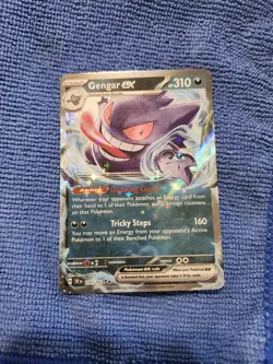 Gengar ex 104/162 Temporal Forces Double Rare Pokemon English - Image 1