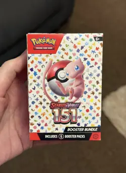 Pokemon TCG 151 Scarlet and Violet Booster Bundle Trading Cards Set - 6 Packs 820650853210 - Image 1