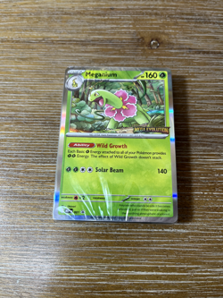 Pokemon TCG--Mega Evolutions Build & Battle Deck--Meganium (MEP 001)--SEALED - Image 1