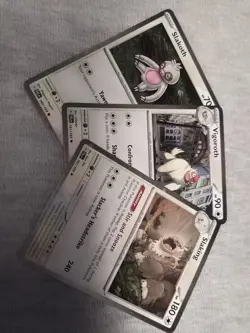 Pokemon Slakoth 160/193 Vigoroth 161/193 Slaking 162/193 Cosmos Holo Promos NM - Image 1