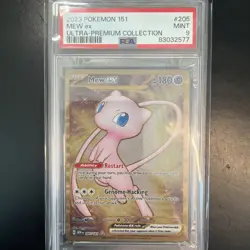 Mew ex - 205/165 - Metal Card - 151 Ultra Premium Collection - PSA 9 - Pokemon - Image 1
