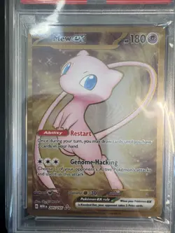 Mew ex - 205/165 - Metal Card - 151 Ultra Premium Collection - PSA 9 - Pokemon - Image 2