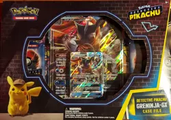 Pokemon TCG Greninja GX Case File Detective Pikachu * Not Open Mint Condition* - Image 1