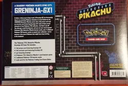 Pokemon TCG Greninja GX Case File Detective Pikachu * Not Open Mint Condition* - Image 3