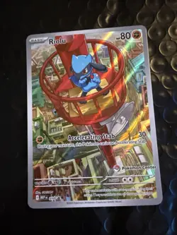 Riolu Pokemon Center Edition 010 Mega Evolution ETB Promo - Pokemon TCG - Image 1