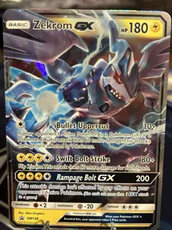 2018 Pokemon TCG Sun & Moon Zekrom GX SM138 Black Star Promo Ultra Rare NM - Image 1
