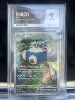 Pokemon TCG Snorlax Black Star Promos SVP051 Ace 9 English 151 - Image 1