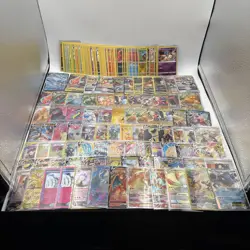 Pokemon Card Lot 145 Cards V, VSTAR, TRAINER, GOLD, FULL ART, EX, Radiant, Shiny - Image 1