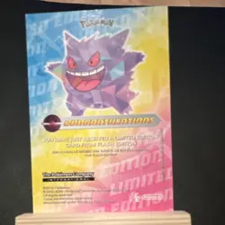 Pokemon Gengar 094 Flash Edition Limited Edition Foil Card 2024 - Image 4