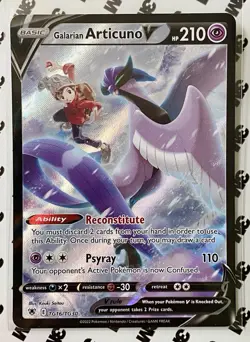 Pokemon Galarian Articuno 5 NM Card Lot Alt Art Trainer Gallery Secret Rare 🔥 - Image 4