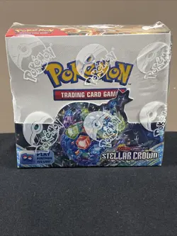 Pokemon TCG - S&V - Stellar Crown - Booster Box - 36 Packs - New & Sealed - Image 1