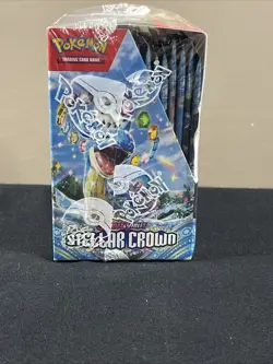 Pokemon TCG - S&V - Stellar Crown - Booster Box - 36 Packs - New & Sealed - Image 2
