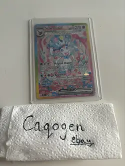 Pokemon Sylveon EX Sir 156/131 Prismatic Evolutions TCG Card - Image 1