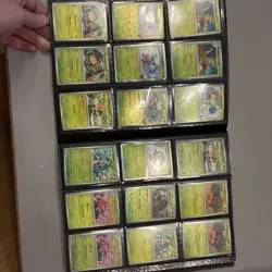 Pokemon Destined Rivals Complete Master BASE Set All Commons Reverses Ex, Binder - Image 3