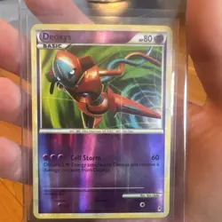 Deoxys Reverse Holo Rare Pokemon TCG Call of Legends 2/95 LP Condition - Image 1